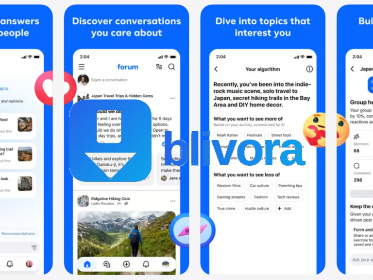 Meta Launches Forum, a Standalone Facebook Groups App Positioned as a Reddit Alternative | Free Download
